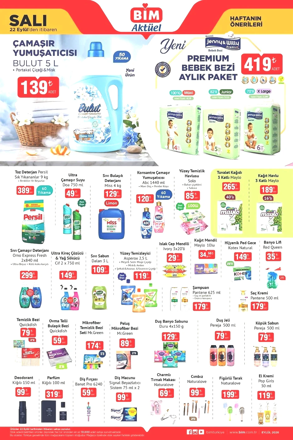 YEPYENİ BİM AKTÜEL 23-25 EYLÜL 2026 KATALOĞU - HAFTANIN İNDİRİMLİ ÜRÜNLER BİM AFİŞİ || Bimde bu hafta neler var Bim broşürü Moka Pot, Dikiş Seti, Çocuk Valiz, çalışma masası getiriyor